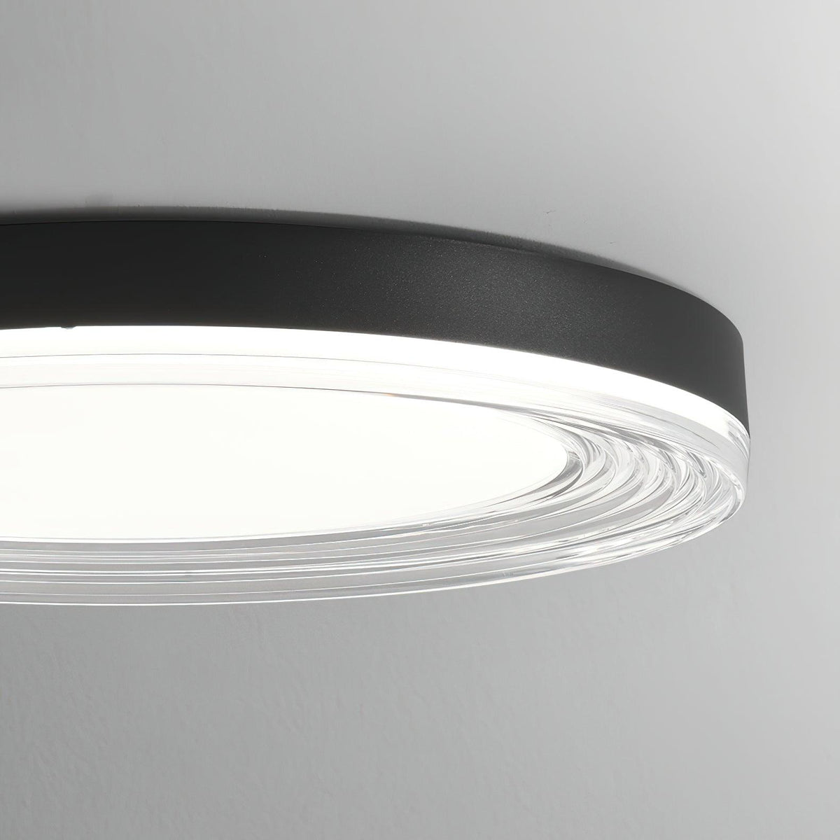 Orbit moderne loftslampe i aluminium