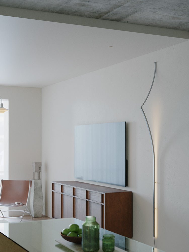 Rivenaine bandformad LED-vägglampa