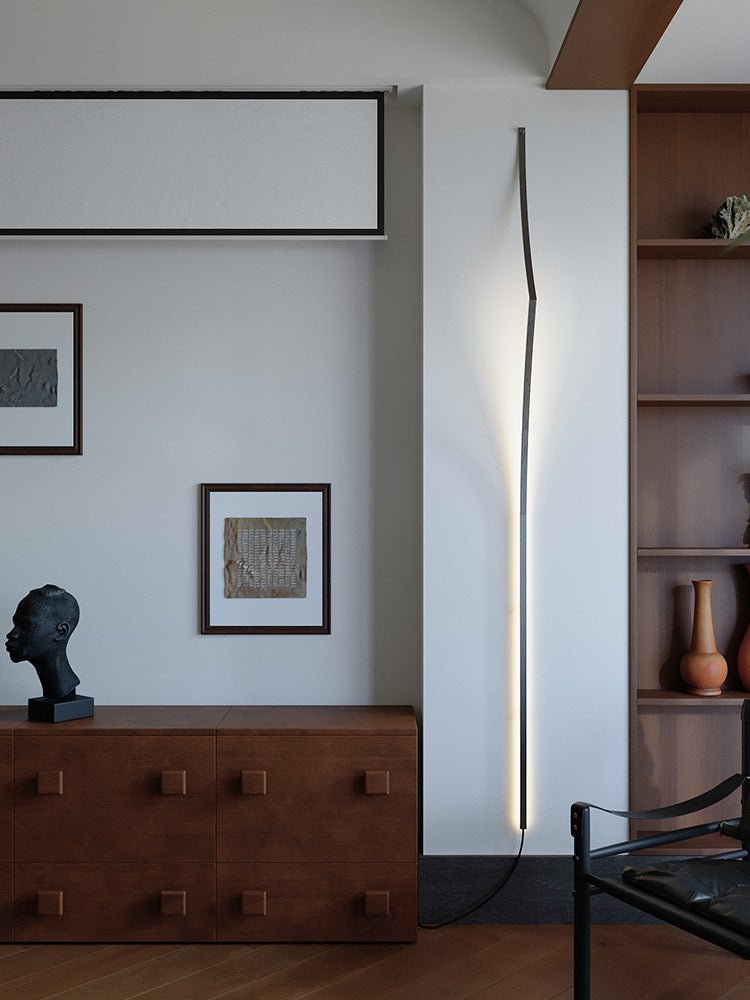 Rivenaine bandformad LED-vägglampa