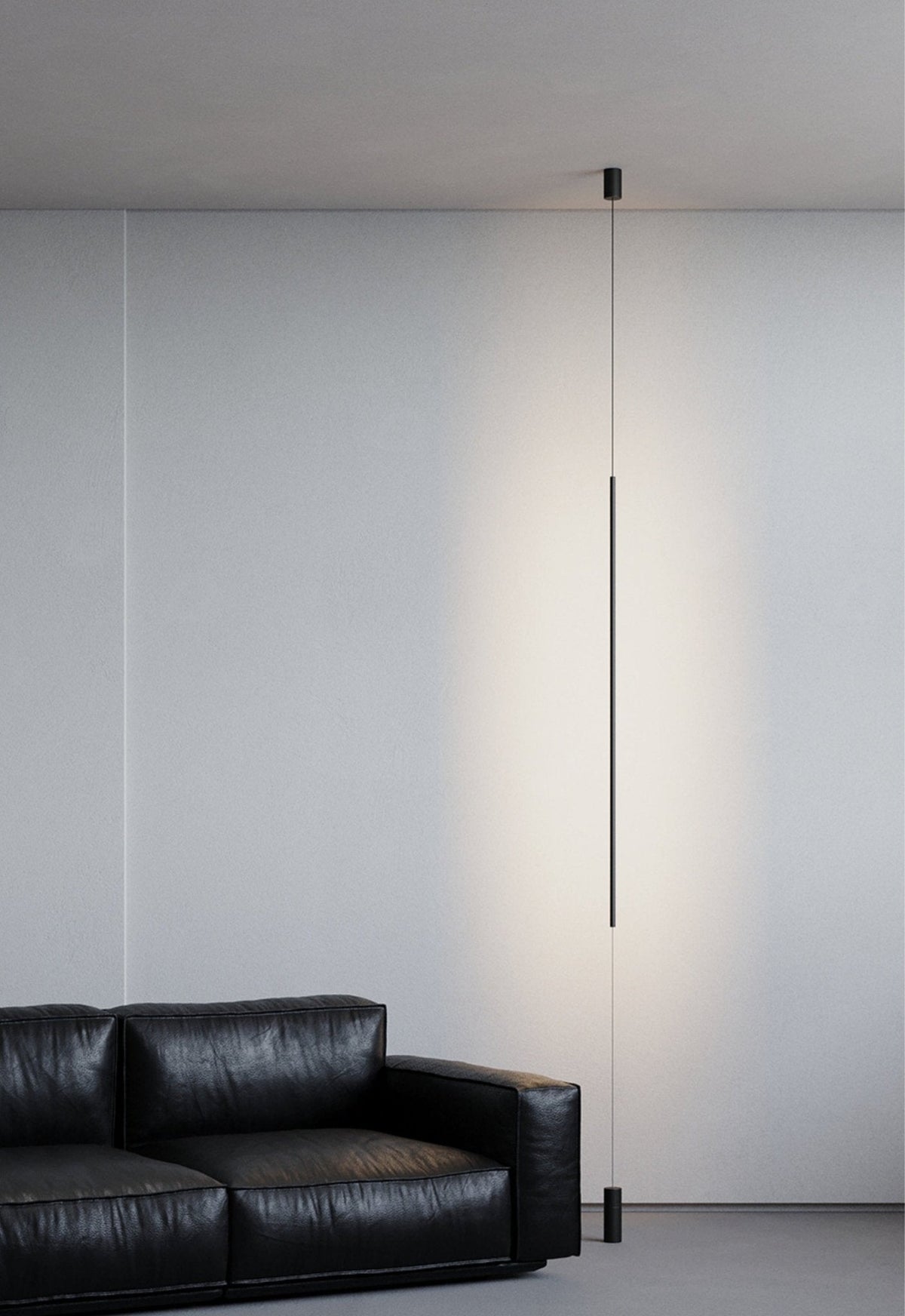 Caelorian minimalistisk linjär LED-pendellampa