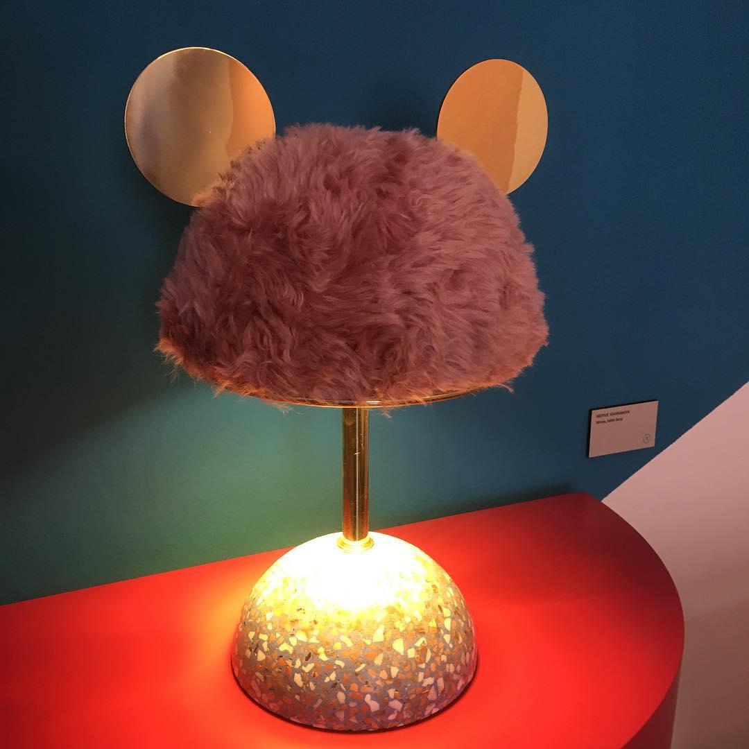 Terienise moderne bordlampe