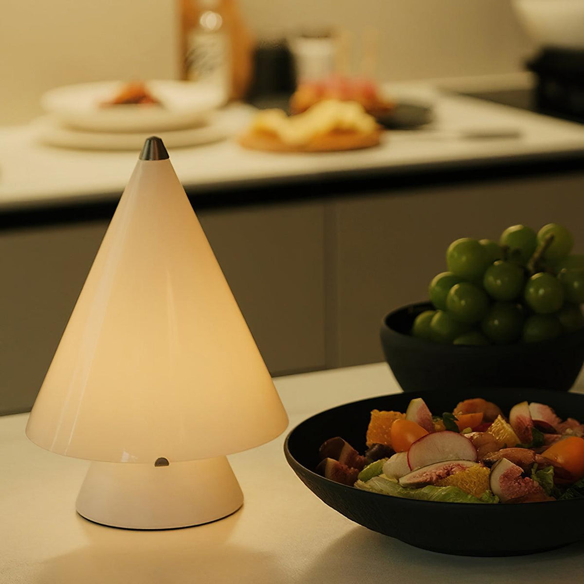 Lrtvin Naumhyggjulegur glerborðlampi