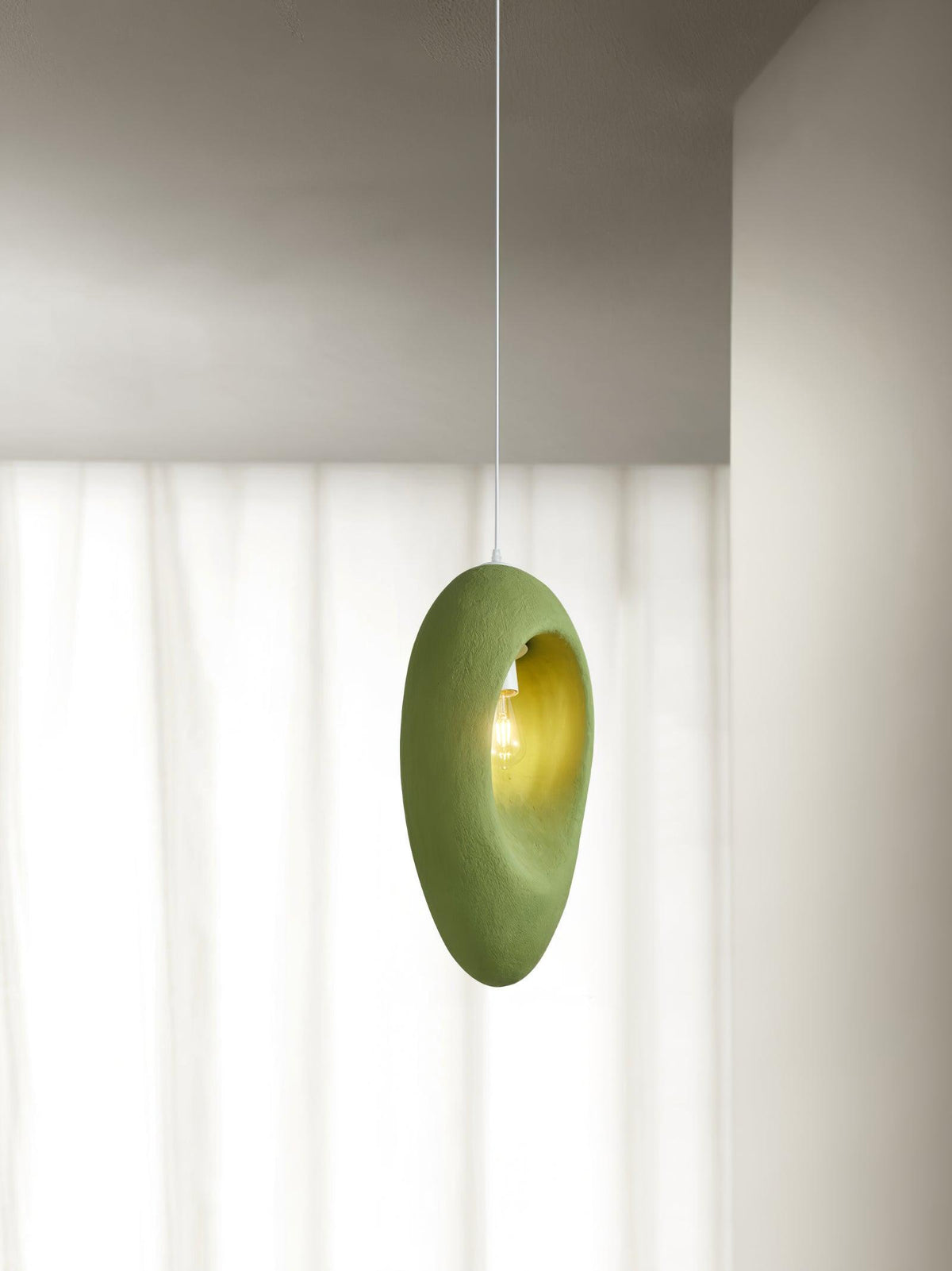 Ulrinara modern minimalistisk pendellampa i plast