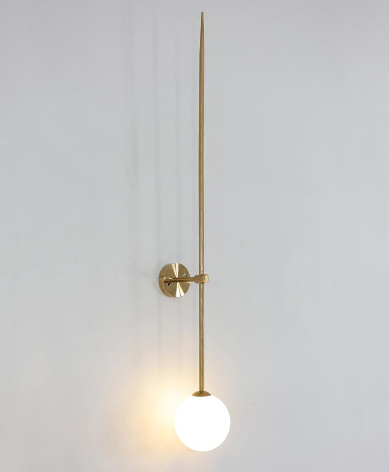Veluelle modern minimalistisk mobil vägglampa i glas
