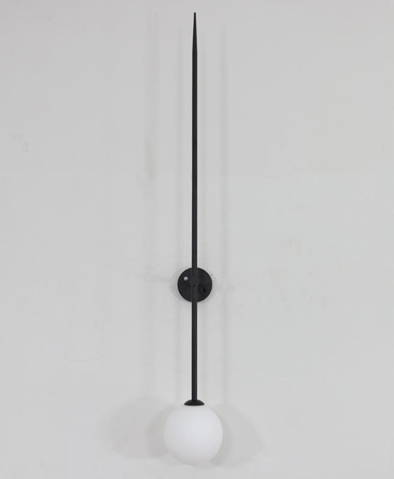 Veluelle modern minimalistisk mobil vägglampa i glas
