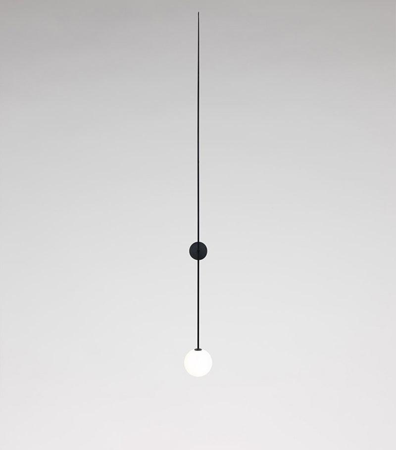 Veluelle modern minimalistisk mobil vägglampa i glas
