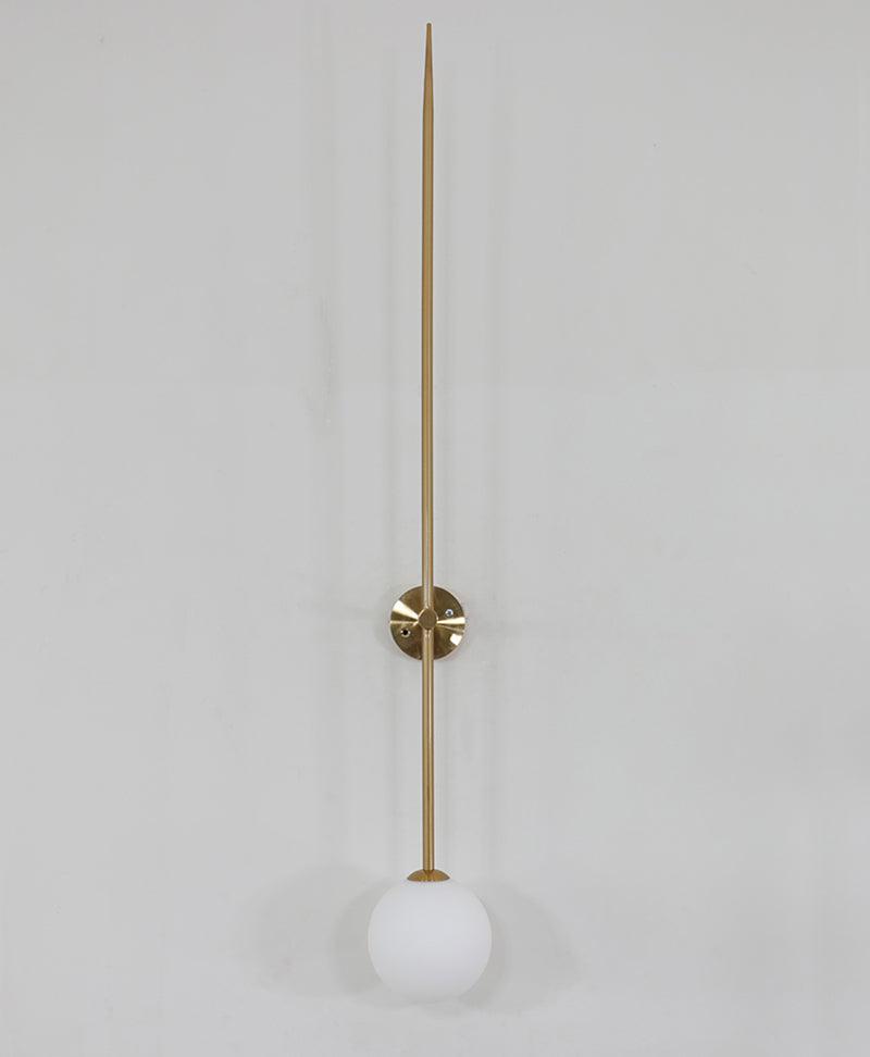 Veluelle modern minimalistisk mobil vägglampa i glas