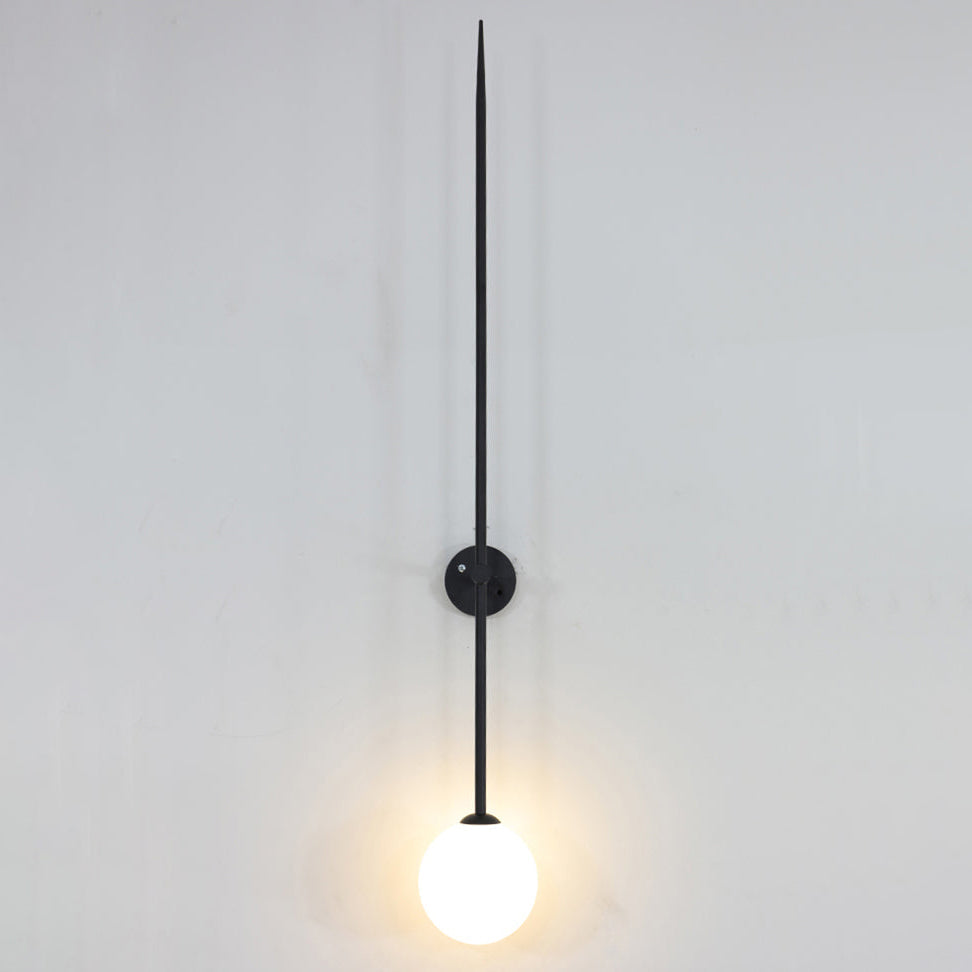 Veluelle modern minimalistisk mobil vägglampa i glas
