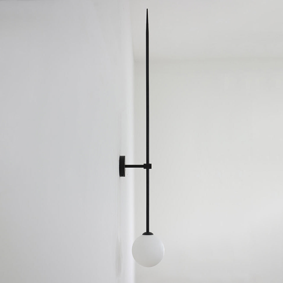 Veluelle modern minimalistisk mobil vägglampa i glas
