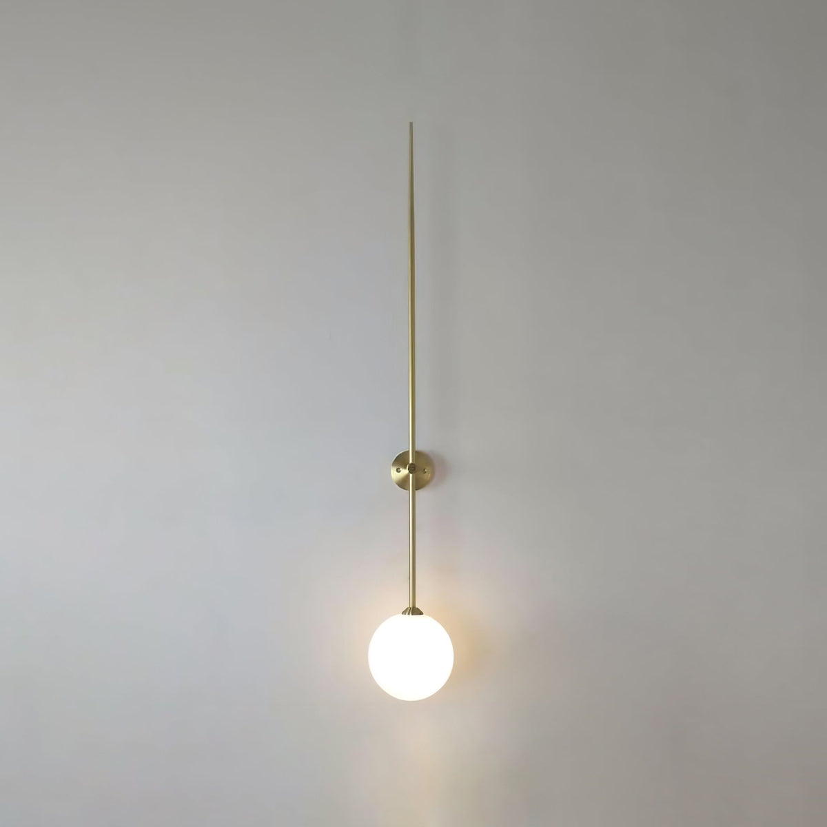Veluelle modern minimalistisk mobil vägglampa i glas