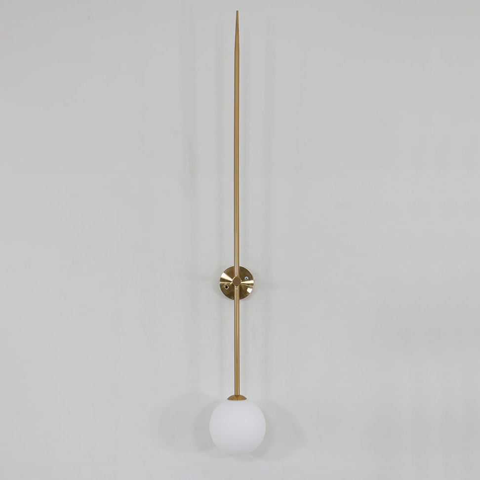 Veluelle modern minimalistisk mobil vägglampa i glas