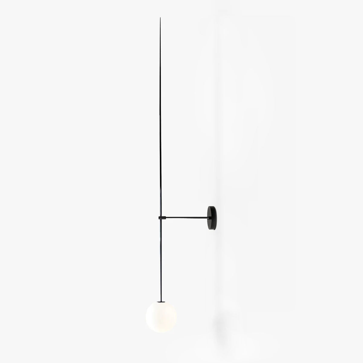 Veluelle modern minimalistisk mobil vägglampa i glas