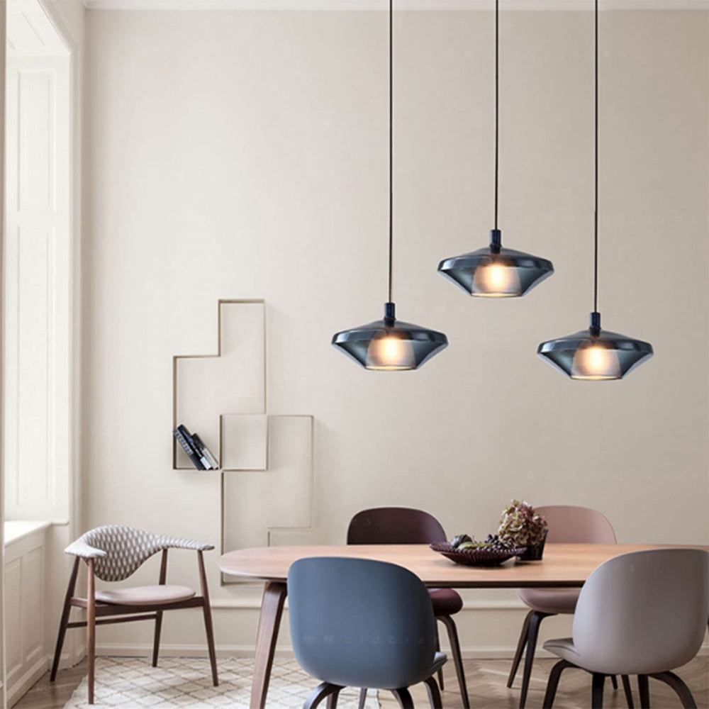 Valentina Modern Glass Pendant Light Living Room