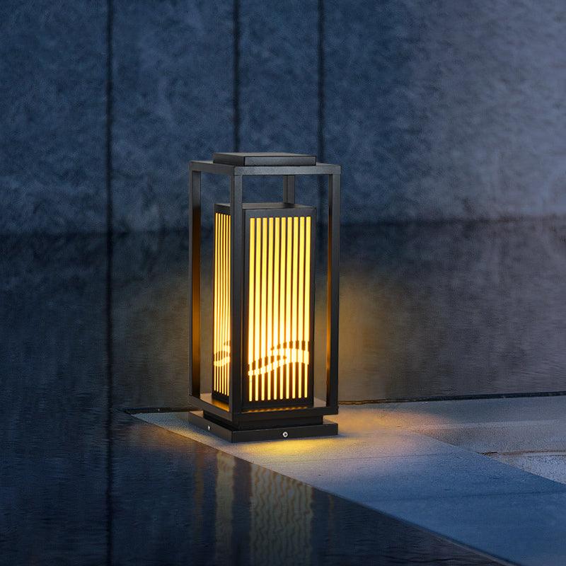 Myraeira alabasterlampa för utomhusbruk i lyktmodell