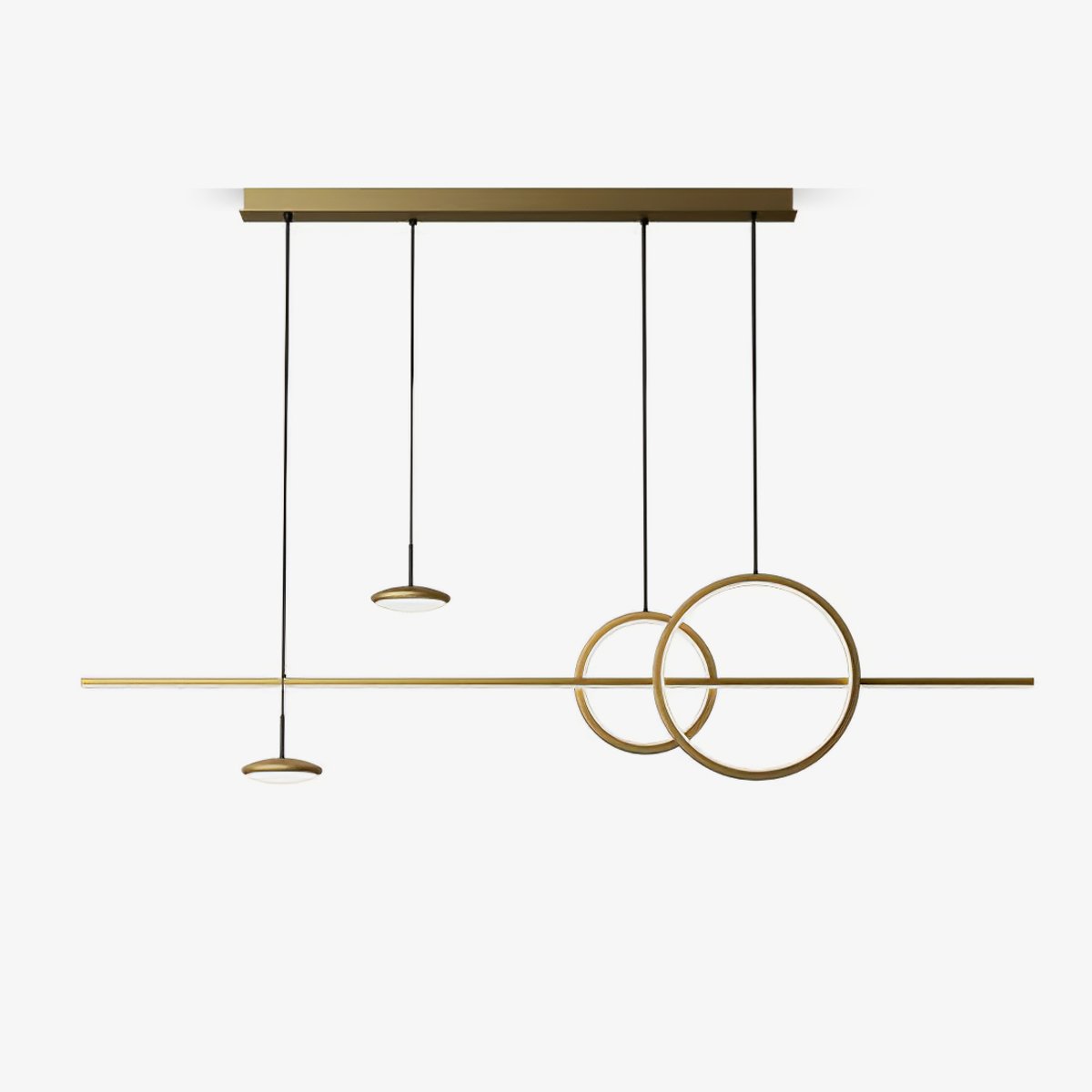 Tildas geometriske ringpendel minimalistisk