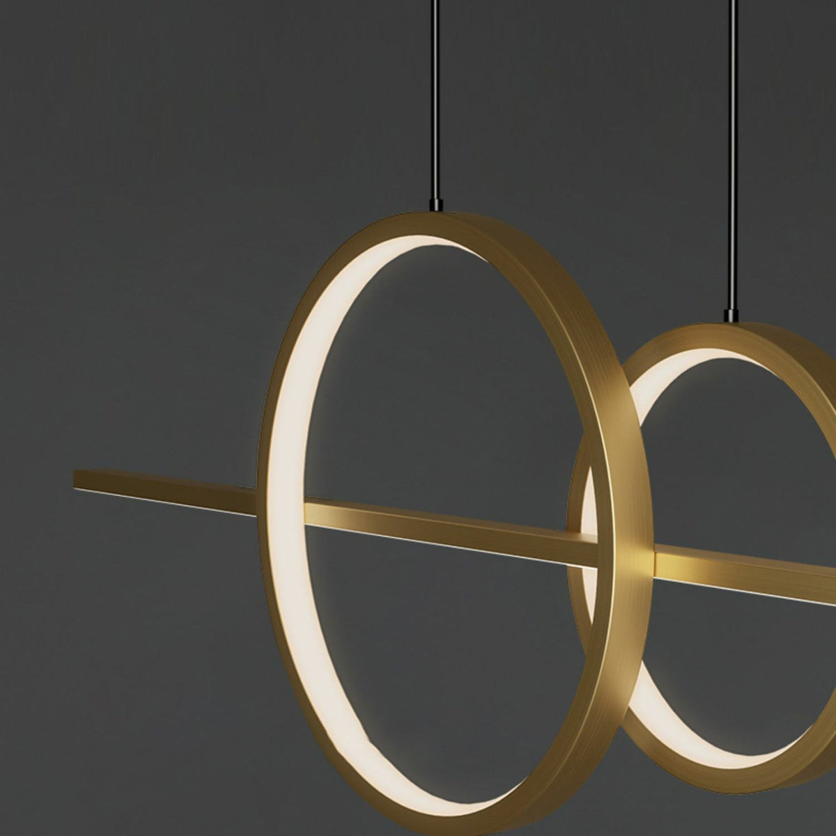 Tildas geometriske ringpendel minimalistisk
