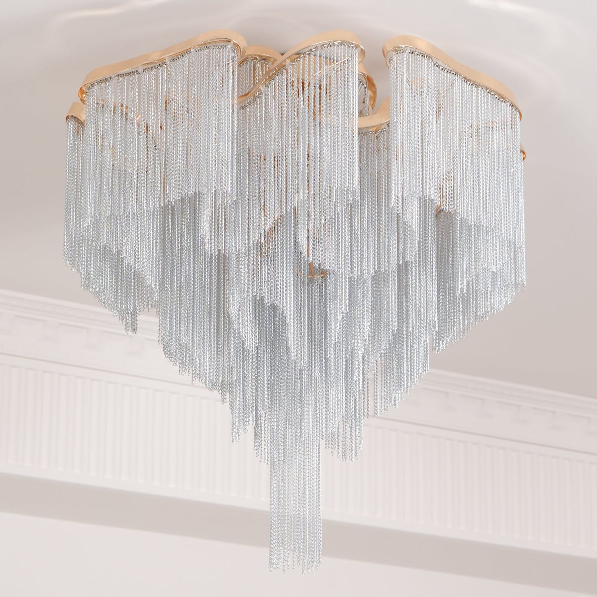 Mevrin modern taklampa med tofsar och konstnärlig design