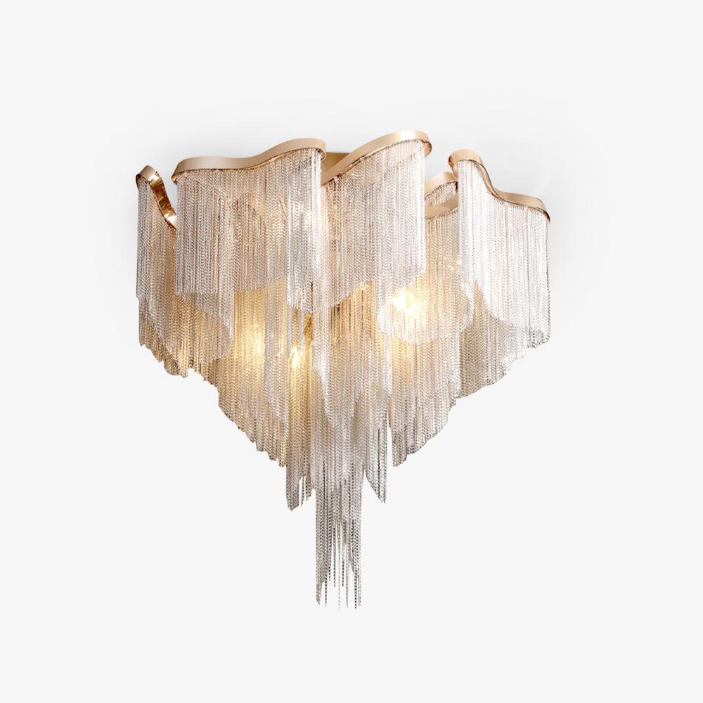 Mevrin modern taklampa med tofsar och konstnärlig design