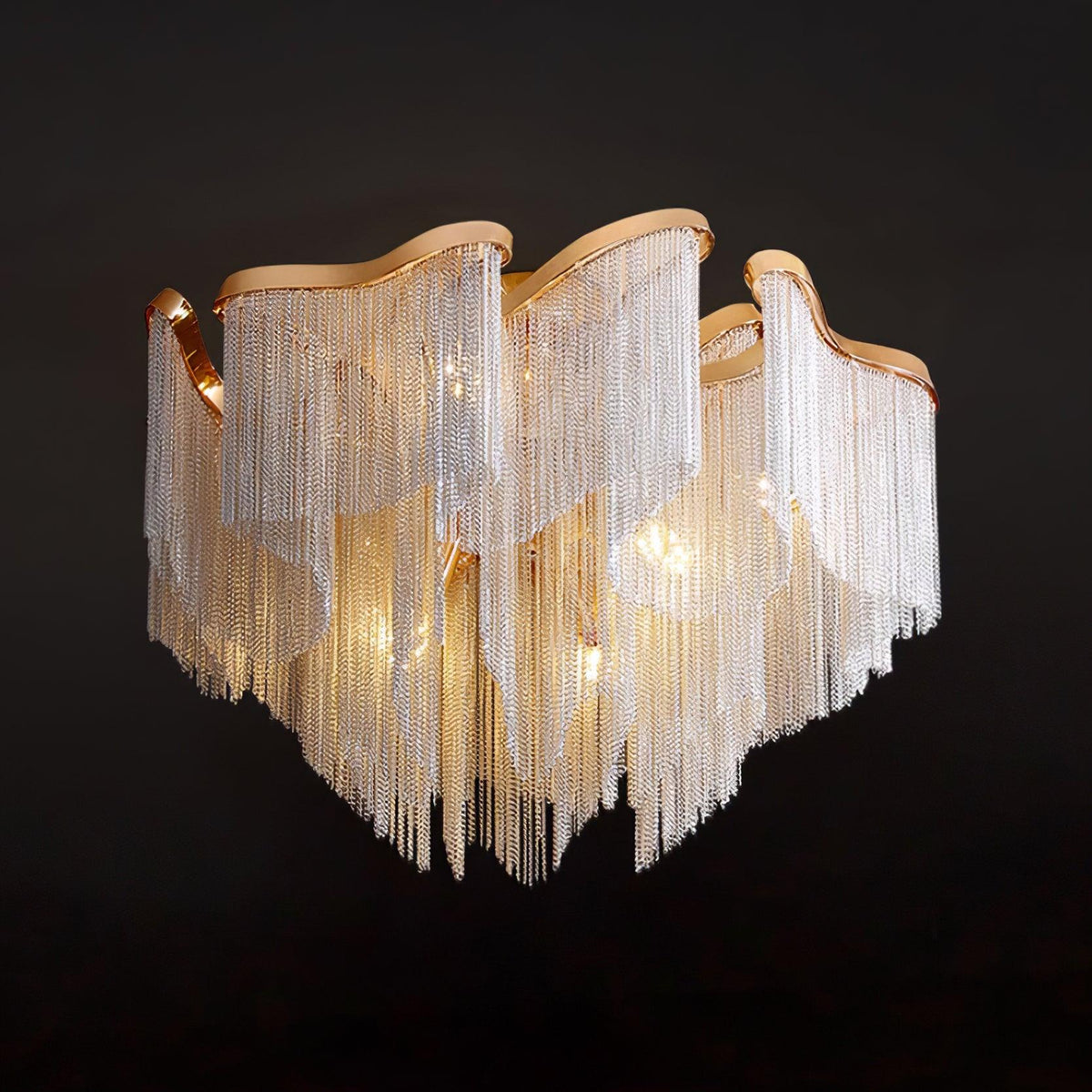 Mevrin modern taklampa med tofsar och konstnärlig design