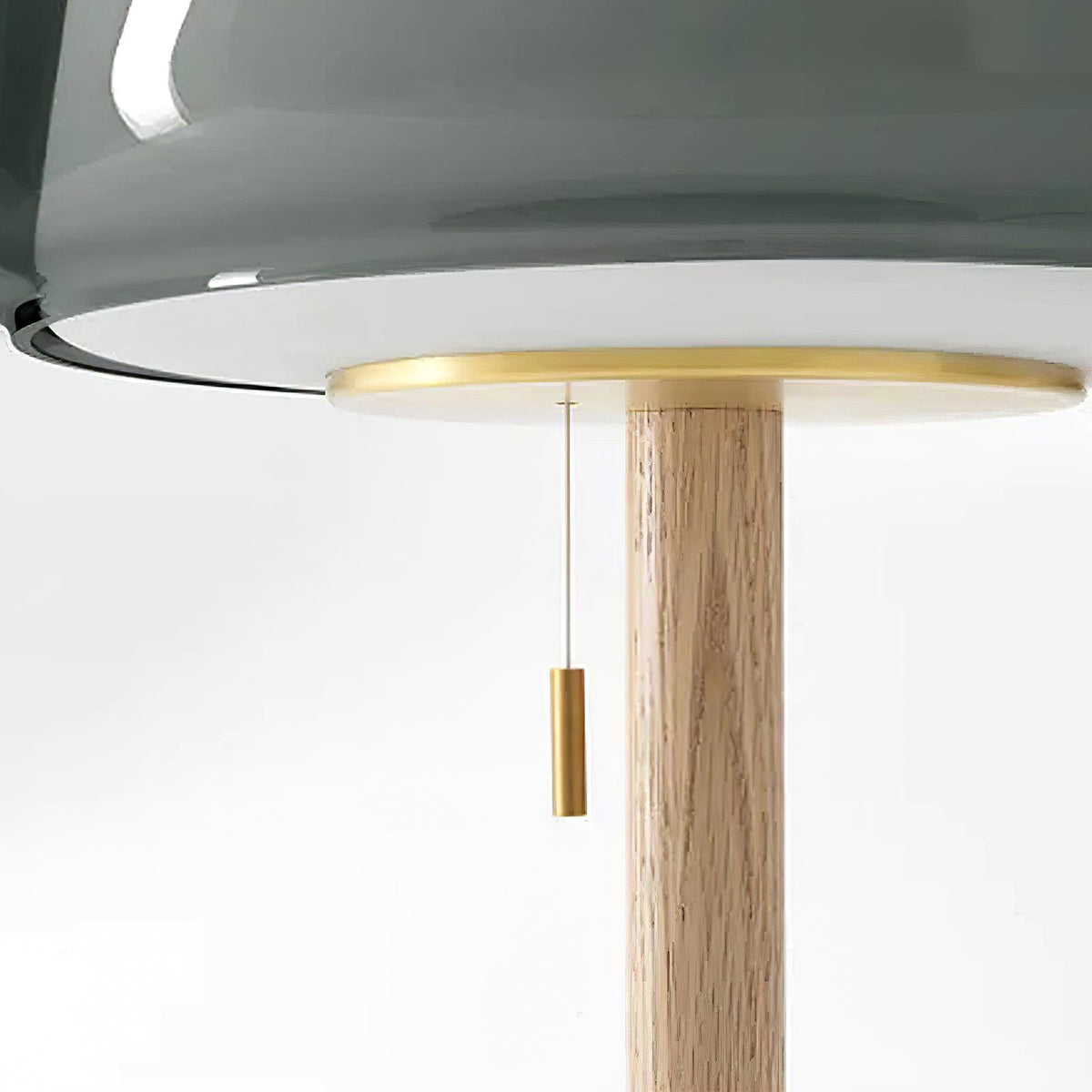 Gala bordslampa i glas och marmor