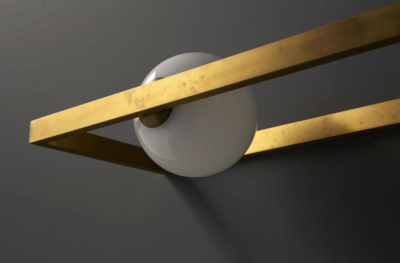 Etalarae moderni minimalistinen lasiseinävalaisin