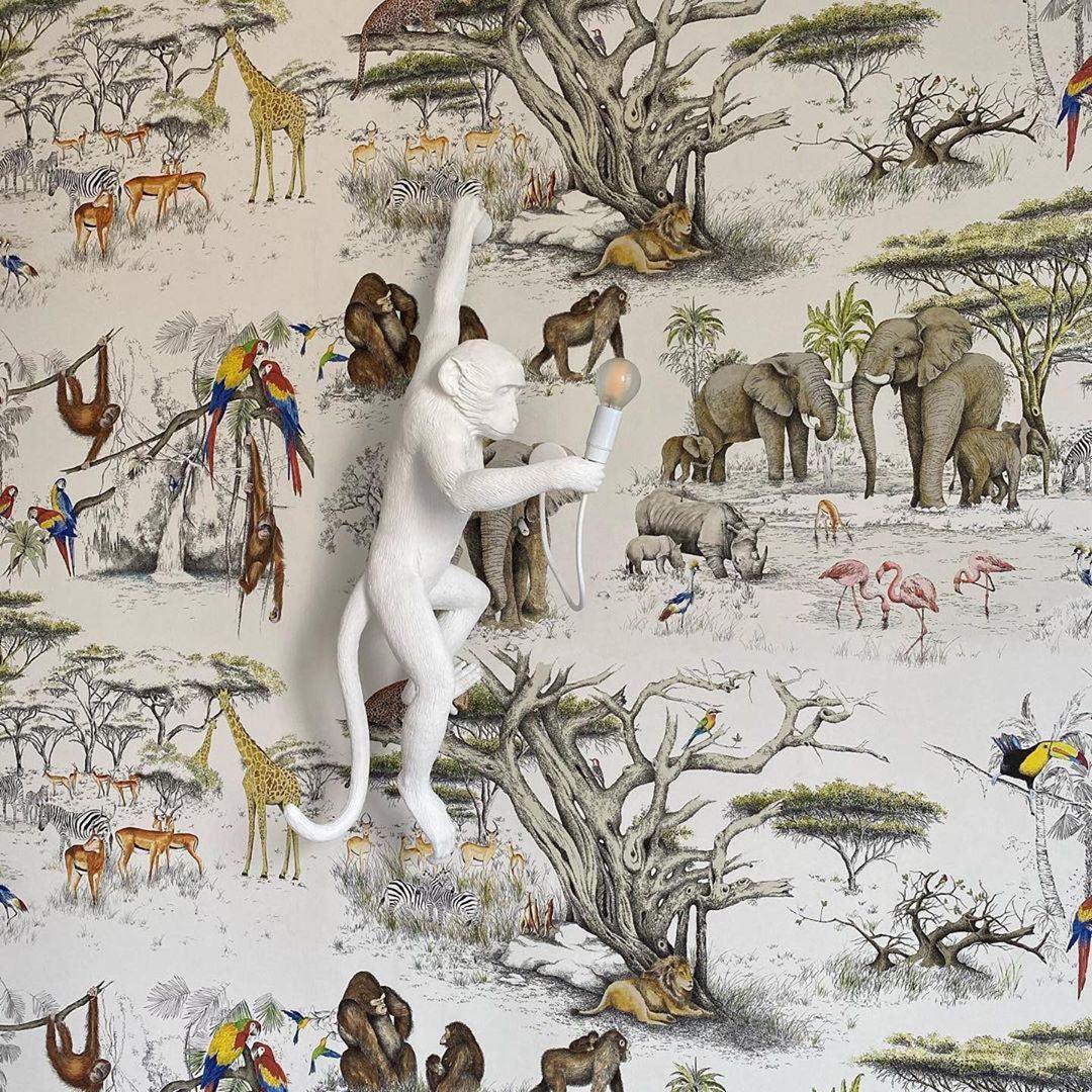 Bnx Art - ainutlaatuinen hartsinen apinaseinävalaisin