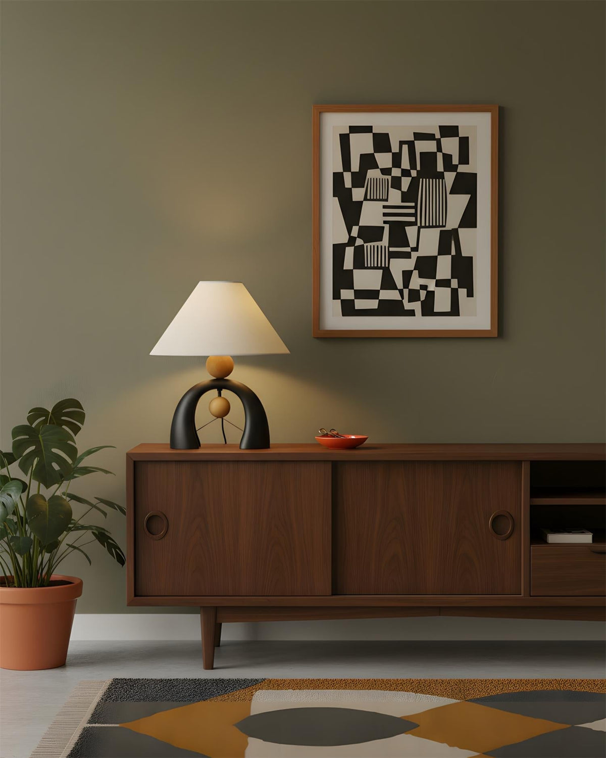 Selirella Arch Table Lamp