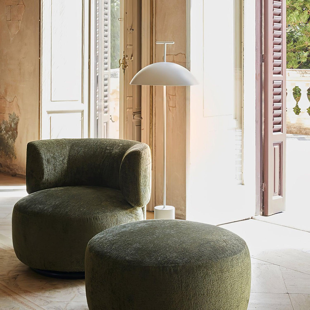 Ilraearil moderne gulvlampe