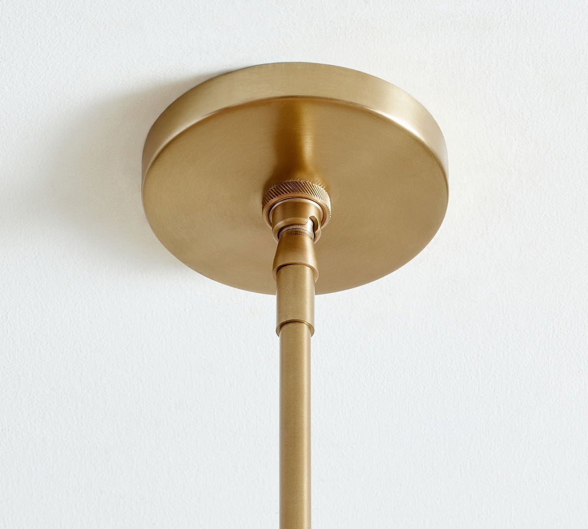 Candelabro de três níveis vintage industrial em tecido e metal Zoruvyh