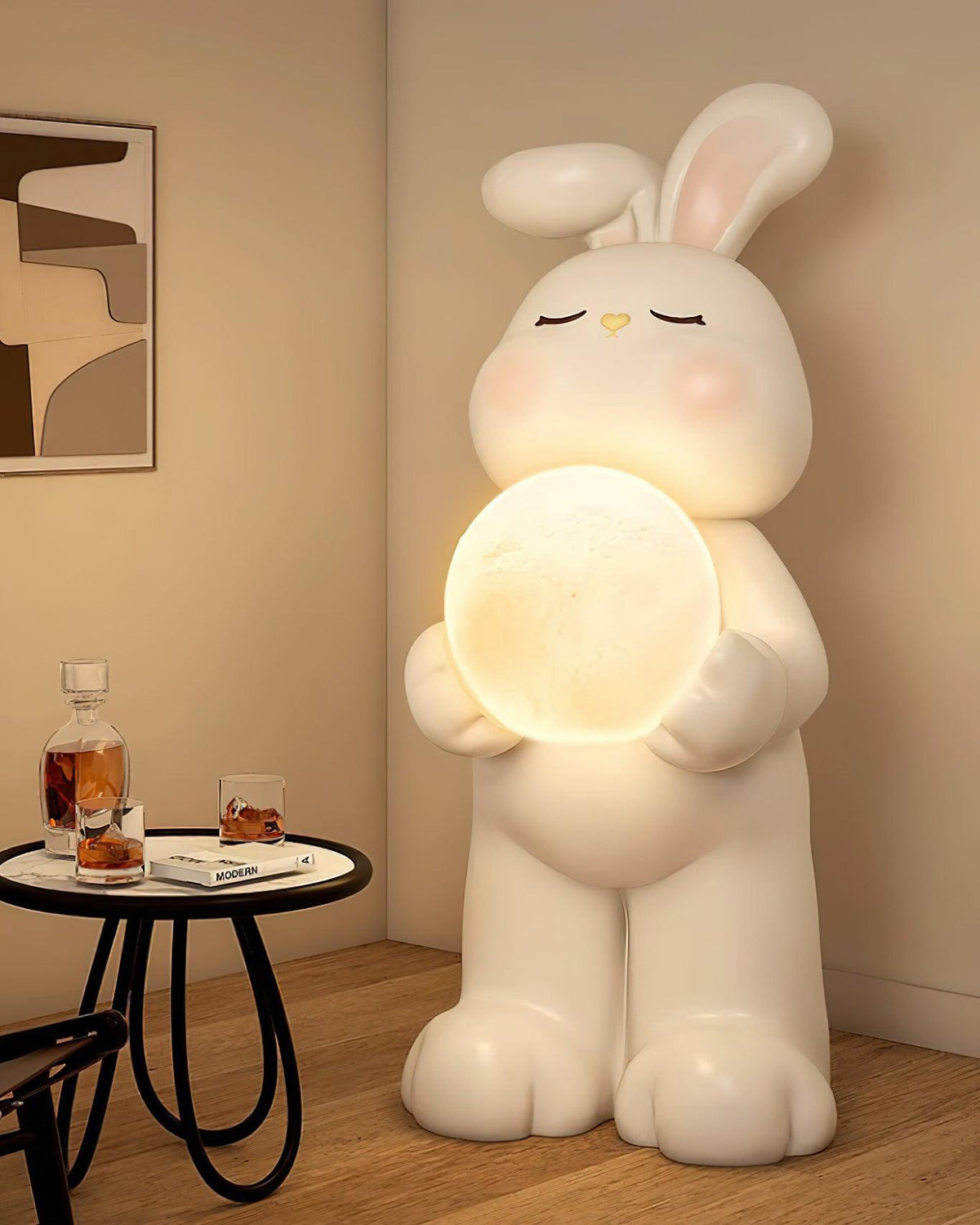 Moon Rabbit-gulvlampe
