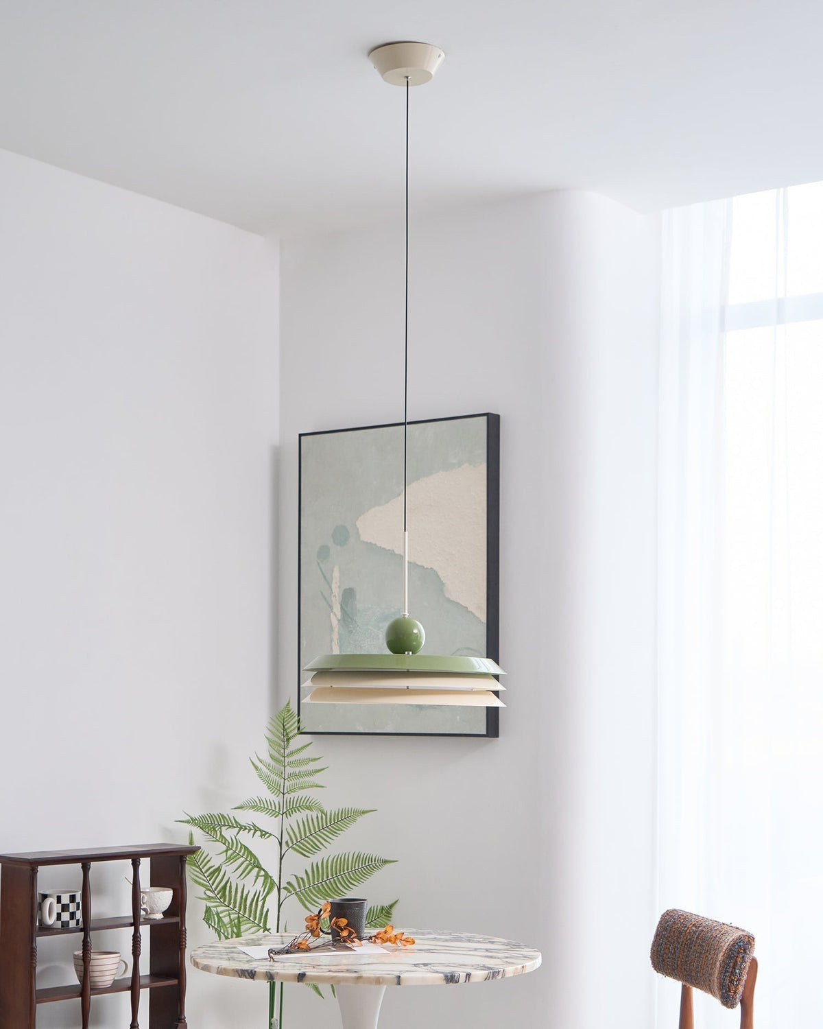 Ciriena moderne pendellampe med lag