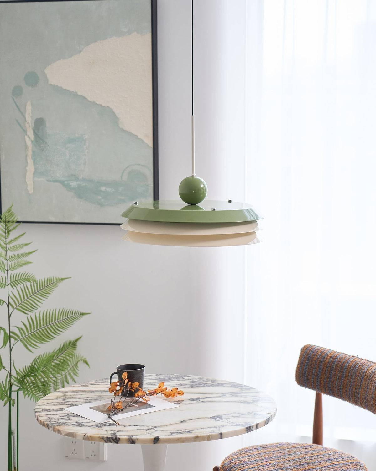 Ciriena moderne pendellampe med lag
