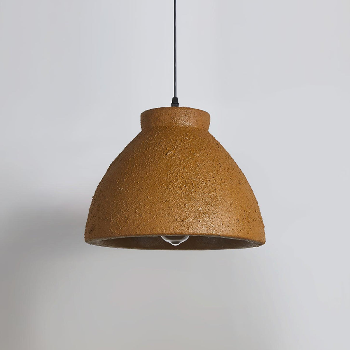 Candeeiro suspenso em resina Wabi-Sabi Osileth