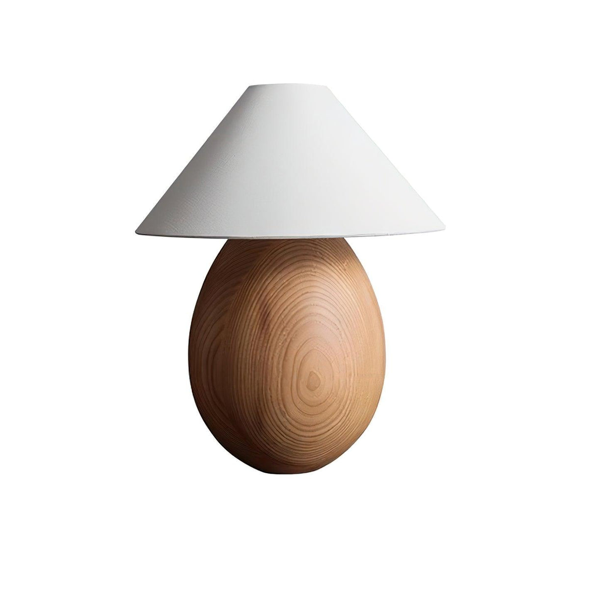 Candeeiro de mesa Orbace em madeira natural