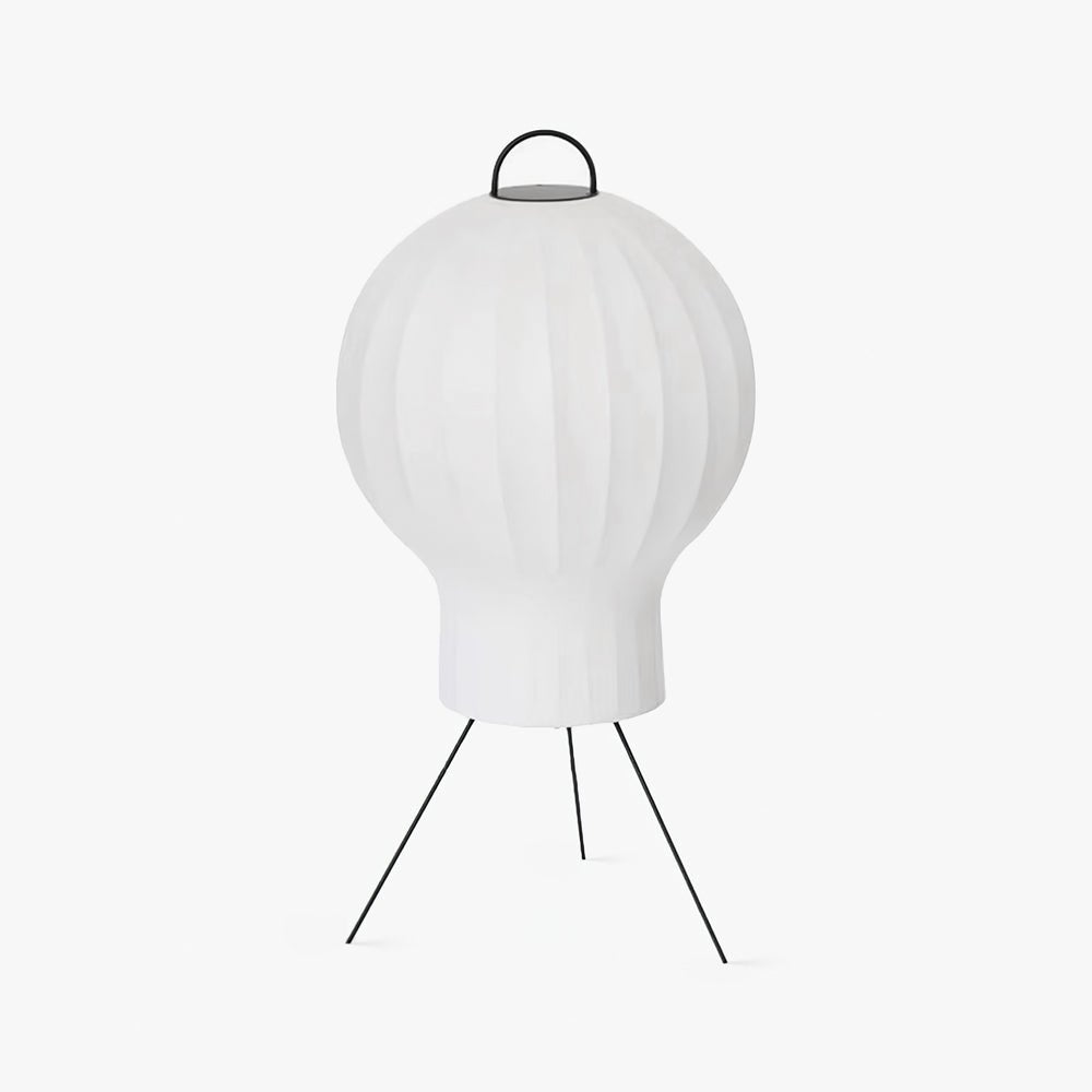 Candeeiro de pé Balloon minimalista em seda