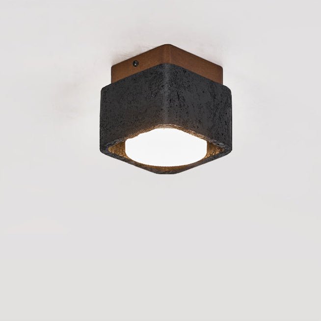 Axel firkantet loftlampe med flere spot