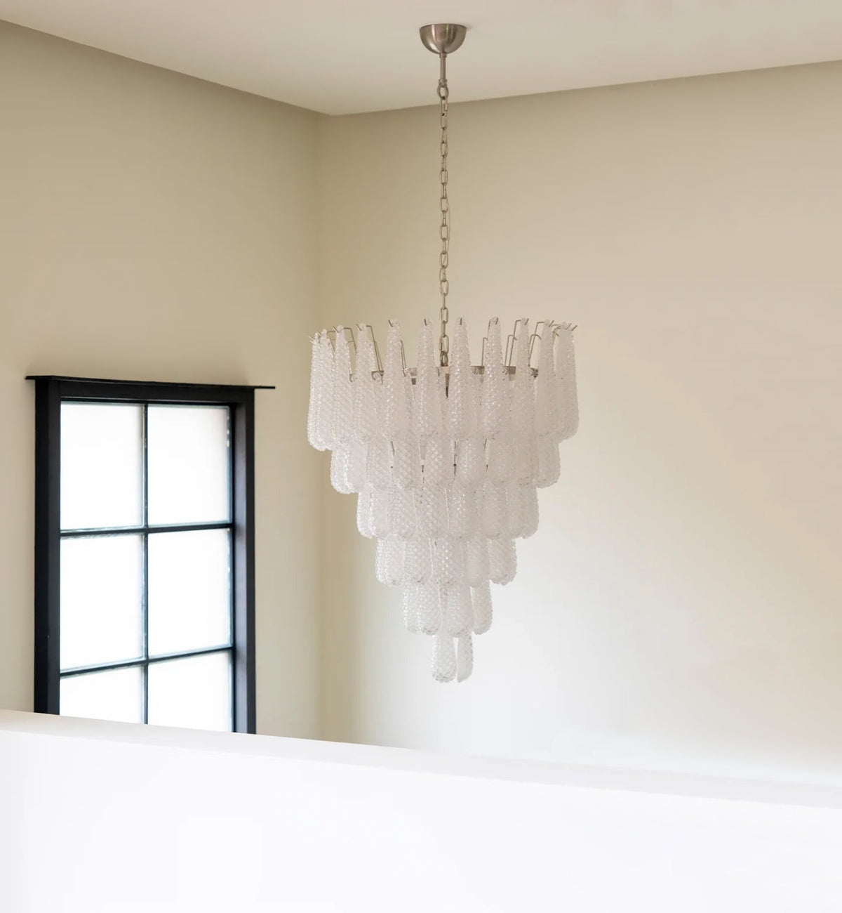 Velerian lysekrone kogler Murano-glas tekstureret luksus