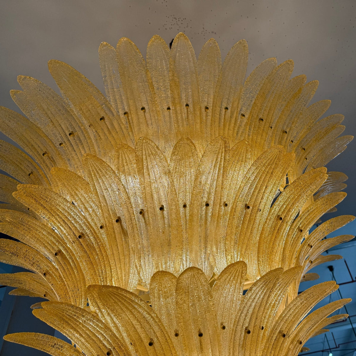 Ismavelle Glass Palmette -kattokruunu