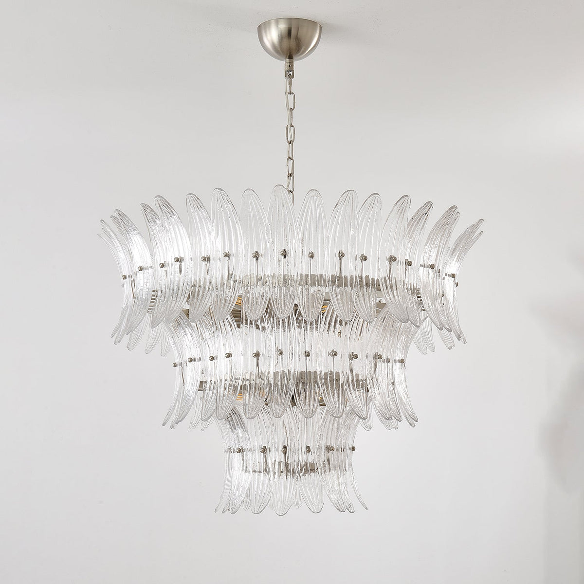 Ismavelle Glass Palmette -kattokruunu