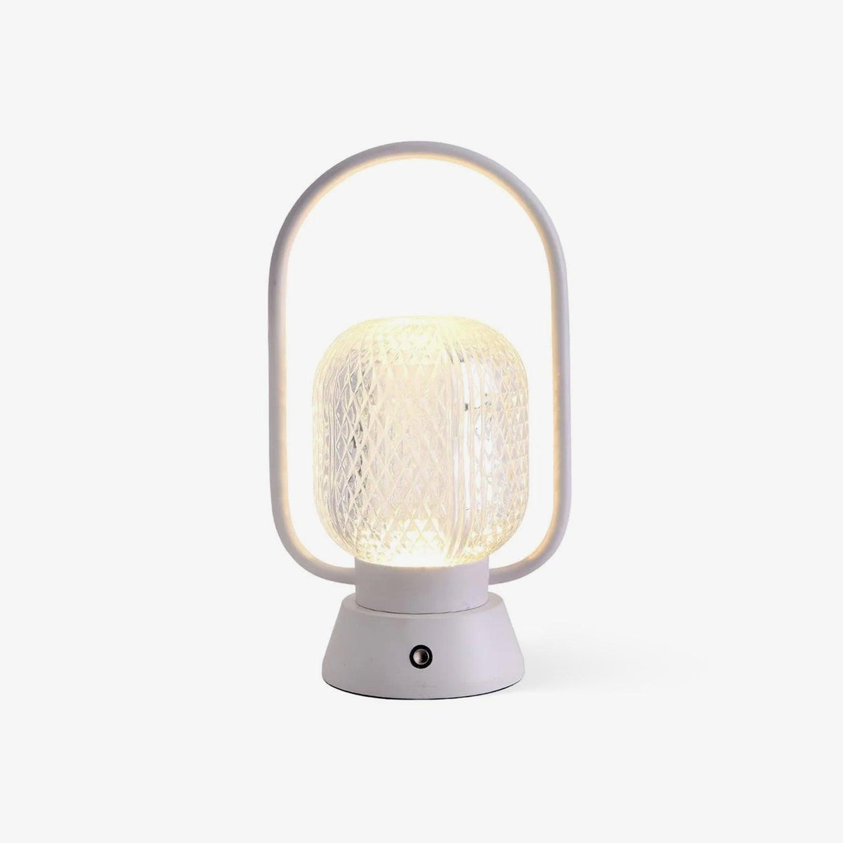 Lattice modern bordslampa i akryl