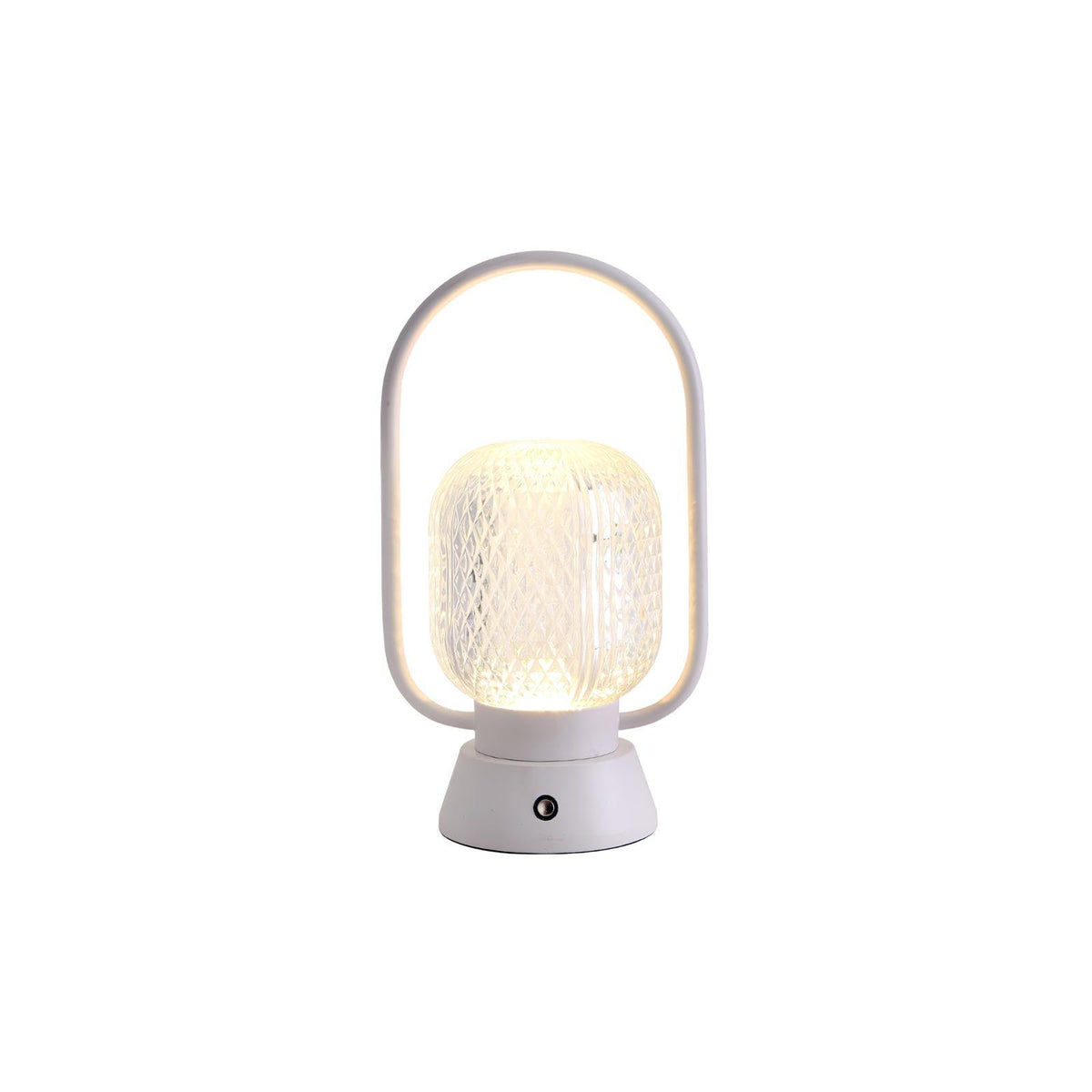 Lattice modern bordslampa i akryl