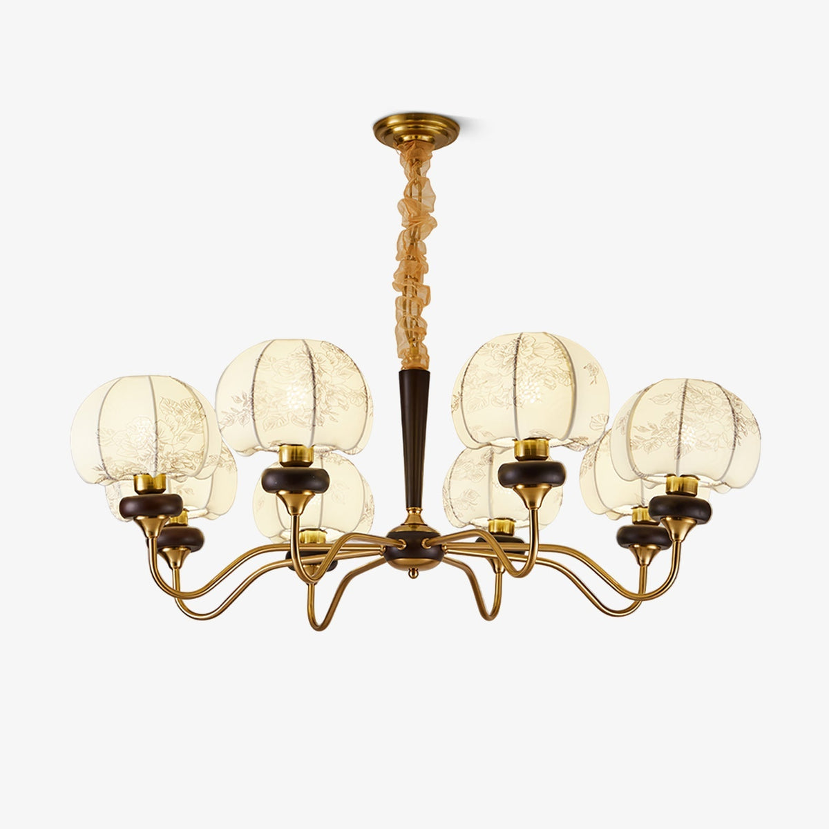 Orchid-vintage-kankainen kattokruunu