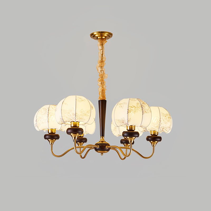 Orchid-vintage-kankainen kattokruunu