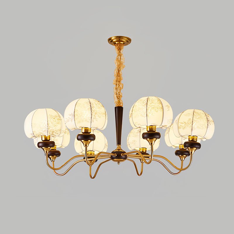 Orchid-vintage-kankainen kattokruunu