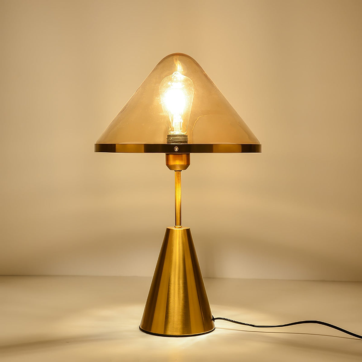 Samtida bordslampa Mushroom