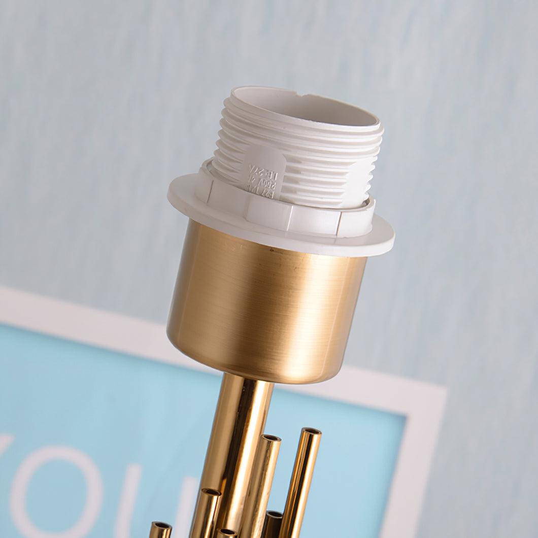 Opus Art Deco-bordlampe i marmor