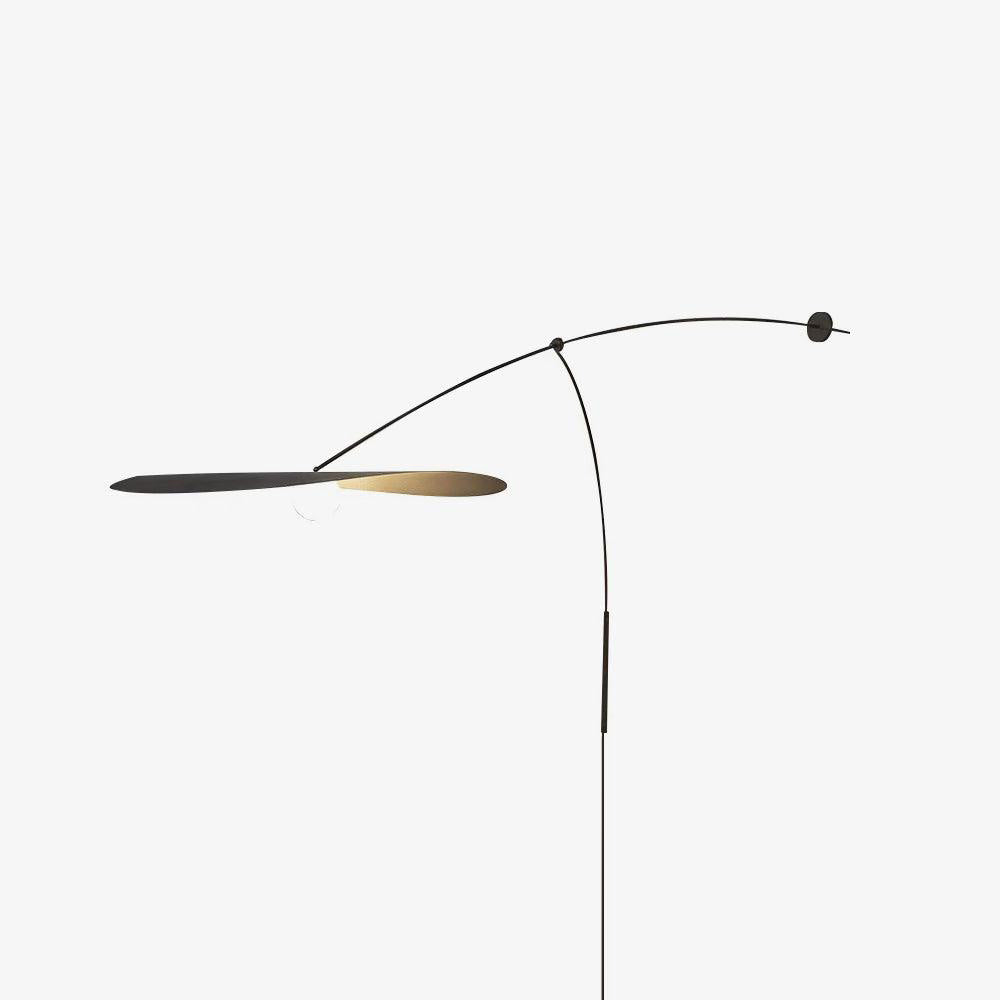 Tirove minimalistisk væglampe i glas