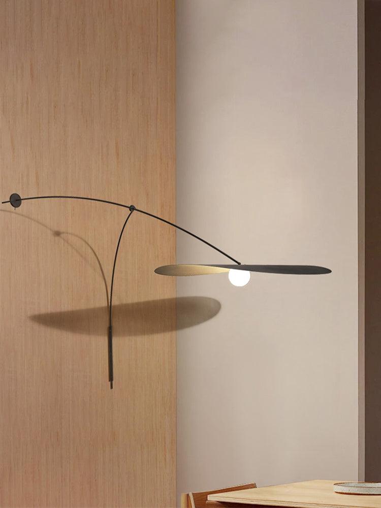 Tirove minimalistisk væglampe i glas