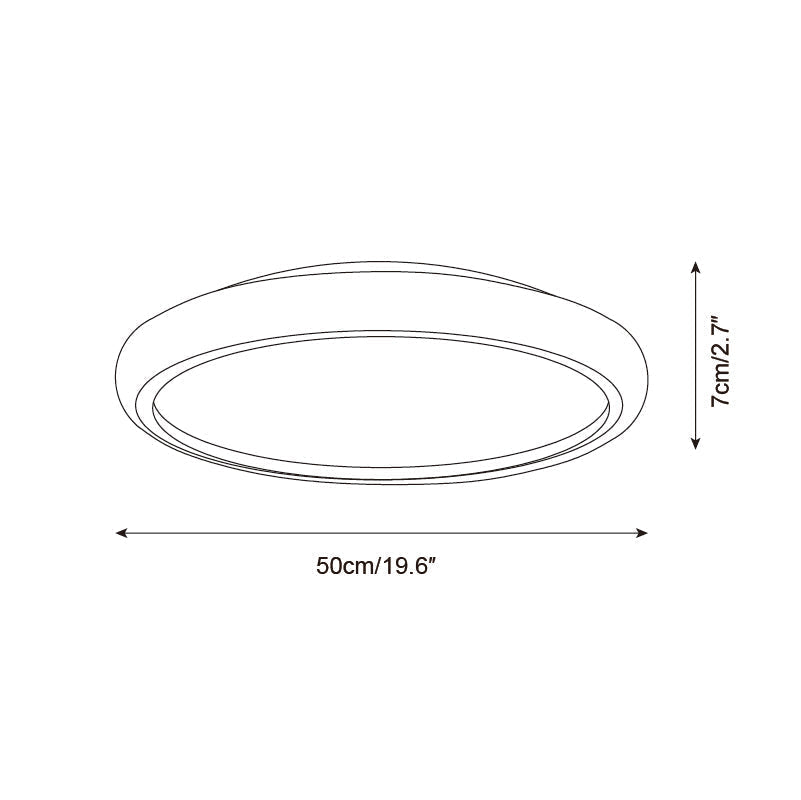 Sorisella-flush mount-loftlampe