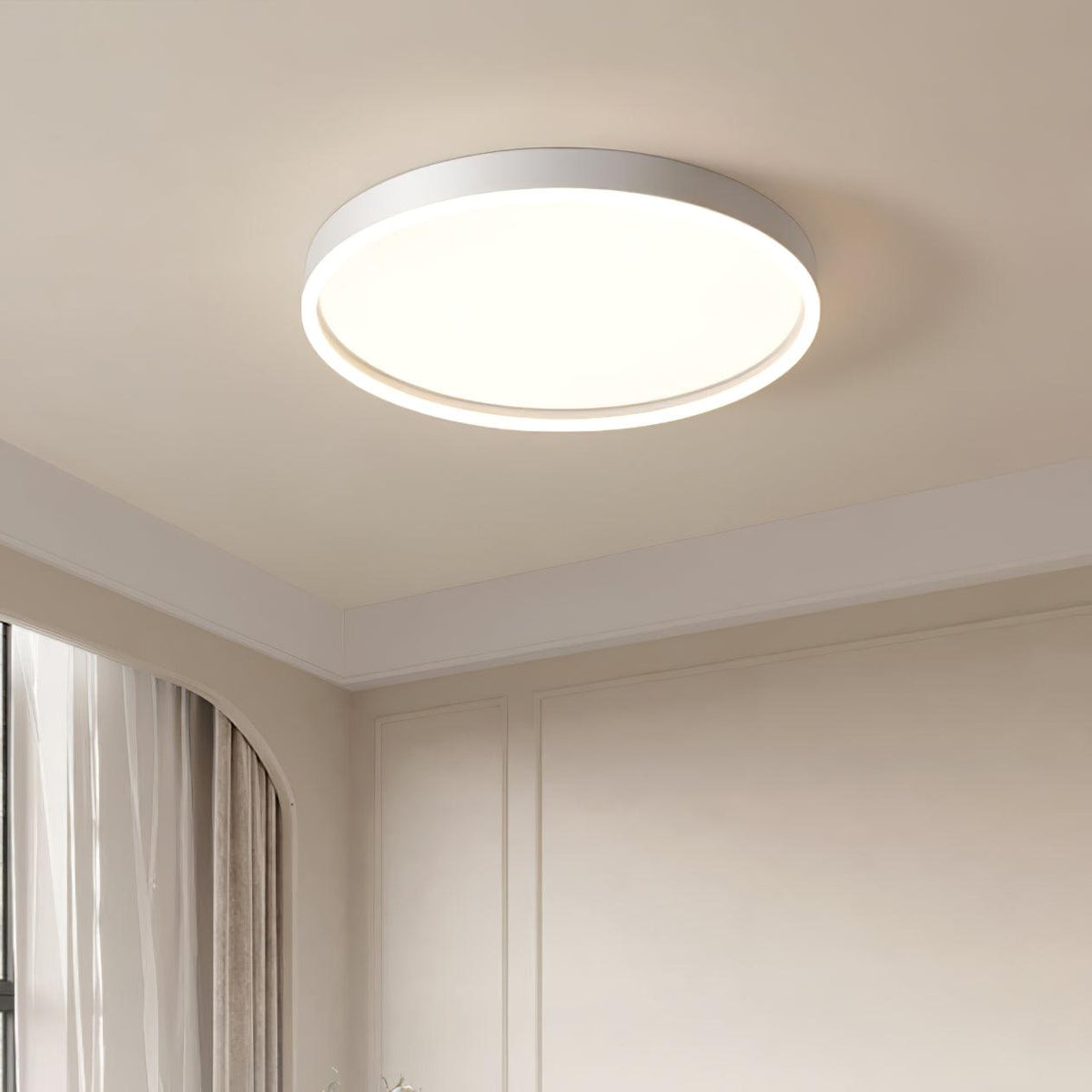 Velorise loftlampe i minimalistisk hvid